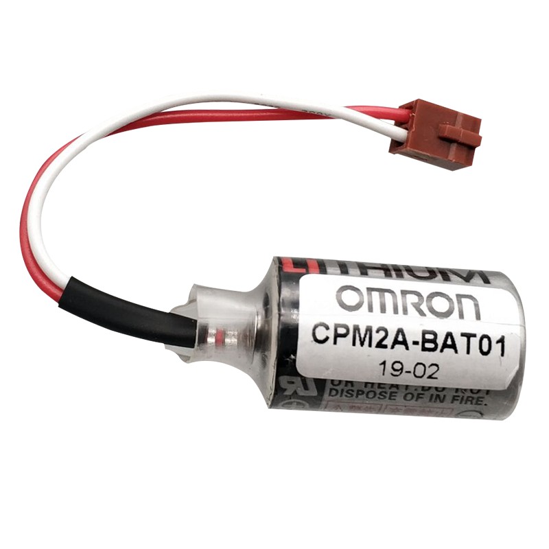 Brand New CPM2A-BAT01 Toshiba ER3V Battery for PLC CPU Module with plug