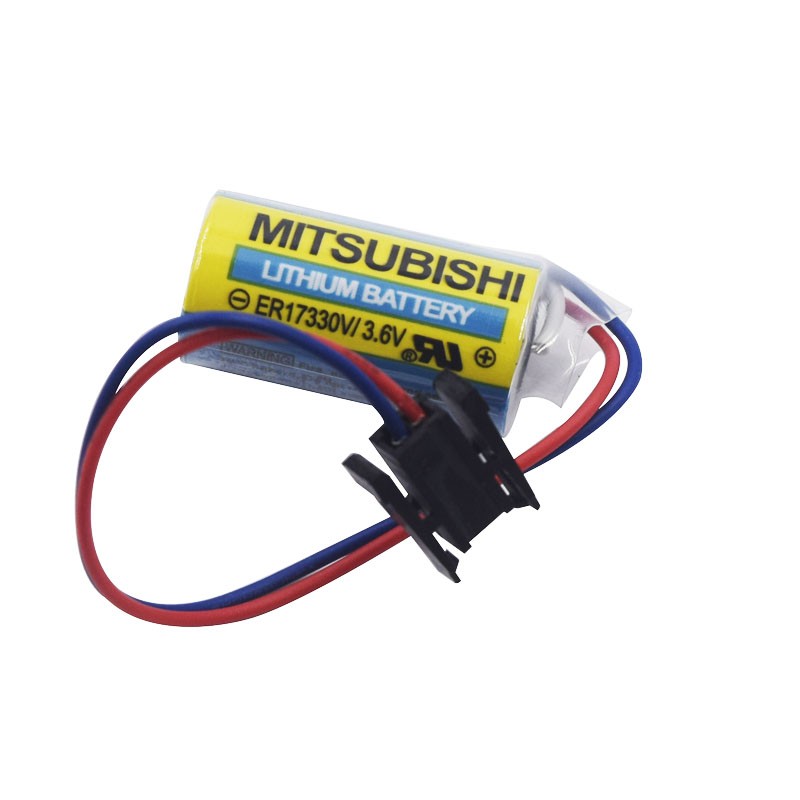 Serviceable the purpose react Mitsubishi PLC Battery A6BAT ER17330V 3.6V - Technology Solution Co.,Ltd.